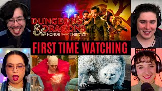 REACTING to *Dungeons & Dragons: Honor Among Thieves* SO FUNNY!! (First Time Watching) Fantasy Movie