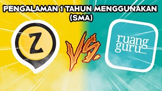 RUANGGURU VS ZENIUS (2020) *1 TAHUN PEMAKAIAN*