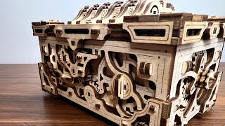 Unveiling the Enigma: Timelapse of an Intriguing 3D Mechanical Chest