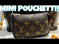 the LV mini pouchett short review on what fits an -sneak peek videos, and wants to come ￼