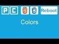 HTML5 and CSS3 beginners tutorial 19 - working with colors