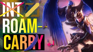 HOW TO HARD CARRY WITH QUINN MID AFTER LOSING LANE (BEST ROAMING CHAMP) - League of Legends