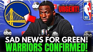 🚨 URGENT NEWS! COMPLICATED SITUATION FOR DRAYMOND GREEN! WARRIORS CONFIRMED! WARRIORS NEWS TODAY