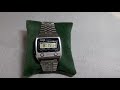 relógio casio qs 24 módulo 55 antigo ano 1977