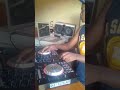 Dj spinter  scratching practise