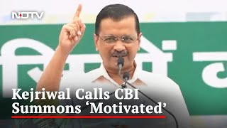 "Suing Agencies For Lying To Court": Arvind Kejriwal On CBI Summons