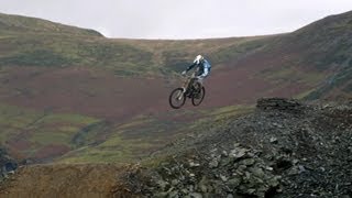 MTB Downhill Quarry Bombing - Four by Three