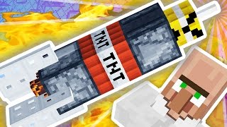 MINECRAFT NUCLEAR MISSILE!!!