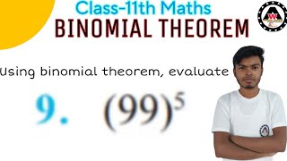 Using binomial theorem, evaluate (99)^5 || Worldeez Academy