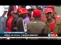 SA's health emergency | Health minister comments on anti-foreigner sentiments