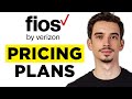 Verizion Fios Internet Plans Pricing (2024)