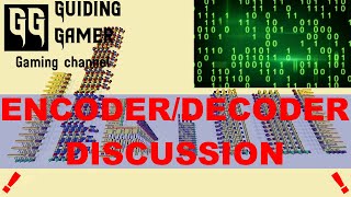Minecraft Redstone Topic: Encoders/Decoders.