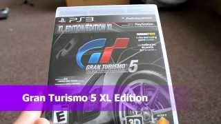 Unboxing Gran Turismo 5 XL Edition Polyphony Digital SCE Sony Computer Playstation 3 PS3