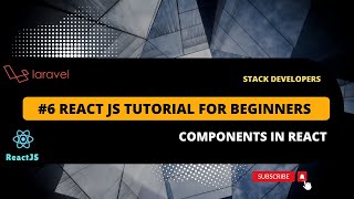 #6 React JS Tutorial for Beginners | Components in React | Class and Functional Component
