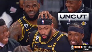Final 3:02 UNCUT Nuggets vs Lakers - Game 2 of the 2020 Western Conference Final