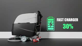 CLEANING SECRET REVEALED! 🤫 Upgrade Your Floor Scrubber Machine NOW! 💦 #SmartCleaning