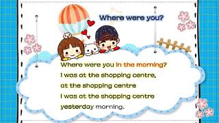 Module 8 Song: Where were you?