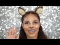 makeup tutorial easy deer makeup for halloween