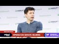 OpenAI CEO testifies before Congress on artificial intelligence oversight