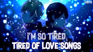 Nightcore - i'm so tired... (Lauv & Troye Sivan) - (Lyrics)