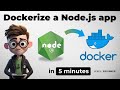 How to Dockerize a Node.js App (in under 5 minutes)