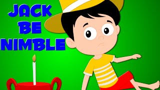 Jack Be Nimble | Kids Songs | Kindergarten Nursery Rhymes | Cartoon Videos For Toddlers by Kids Tv