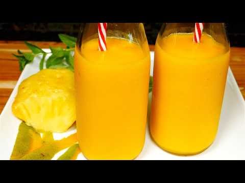 Mango Pineapple Smoothie Mango Pineapple Smoothie