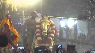 Madurai Vaigaiaaru Chithirai Thiruvizha 2016  - Thanga Kuthirai Vahanam Eluntharulal