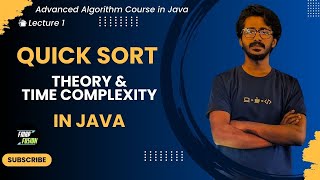 Lec-1 :Quick Sort Algorithm in java | Theory & Time Complexity | Bangla tutorial | Algorithm Course.