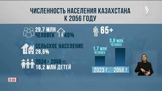 К 2056 году численность населения РК вырастет до 29,7 млн человек – МНЭ РК | Jibek Joly news