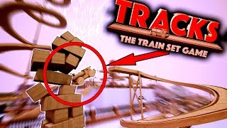 CRAZY TRAIN STUNT COURSE! - Tracks - The Train Set Game Gameplay Ep3