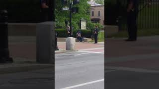 Two Burlington Vermont cops watching a junkie tie off and shoot up heroine!