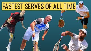 Top 4 FASTEST Tennis Serves Ever Recorded