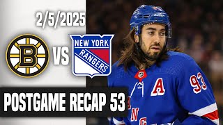 Ranger Fan Reaction Game 53┃BOS-2 NYR-3! THE RANGERS SNEAK BY BOSTON!