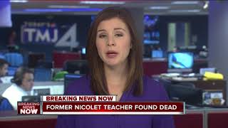 Former Nicolet Teacher Found Dead