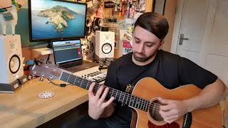 Playing My New Guitar [Butter - BTS] - Tim Henson (cover)