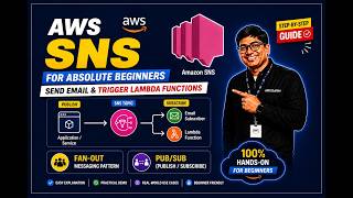 🚀 AWS SNS for Absolute Beginners (2026) | Send Email & Trigger Lambda Functions