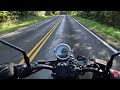 2022 moto guzzi v7 stone metroparks ride pure sound motorcycle asmr