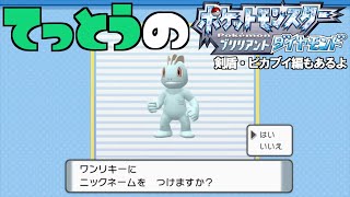 【鉄塔さん ポケモン ダイパ】「ワンリキー」にニックネームをつける。【命名集】