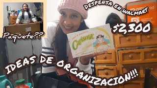 IDEAS DE ORGANIZACION!! DESPENSA MENSUAL POR FIN | SANDIARIO