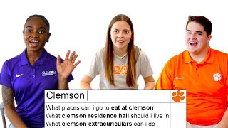 Where To Go At Clemson Autocomplete Interview