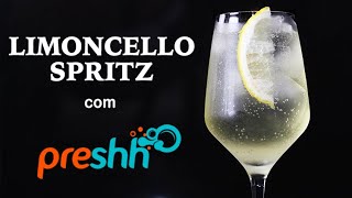 Limoncello Spritz Recipe with Preshh 🍋🍾🫧 Our New Sponsor #limoncello #preshh #cocktails