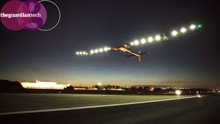 Solar Impulse 2 plane takes off on toughest leg of its journey | Tech news