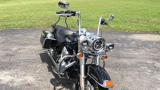 Paul Yaffe Monkey Bar Installation on 2010 Harley Road King