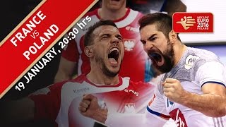 France and Poland fight for first rank in Group A | EHF EURO 2016