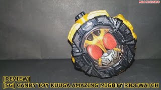 รีวิว ไรด์วอช คูกะ ร่าง อเมซิ่ง ไมท์ตี้ ฟอร์ม [Review] [SG] Candy Toy Kuuga Amazing Mighty Ridewatch