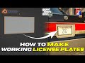 HOW TO ADD WORKING LICENSE PLATES TO CAR WITH ZMODELER 3 | BLENDER | BY ZTG