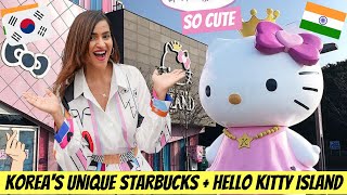 Eating only STARBUCKS Foods + HELLO Kitty Island for 24 HOURS 😄