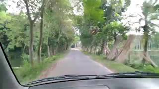 Bangladesh village road driving