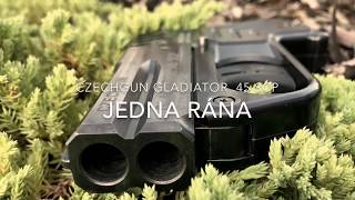 Detonics Gladiator .45 SCP - jedna rána